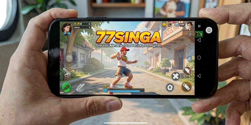 Tangkapan layar gameplay <strong>77SINGA</strong> yang menunjukkan aktivitas simulasi yang seru dan interaktif.