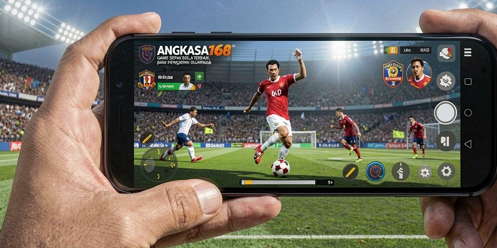 Screenshot utama ANGKASA168 menampilkan aksi seru dalam Football.