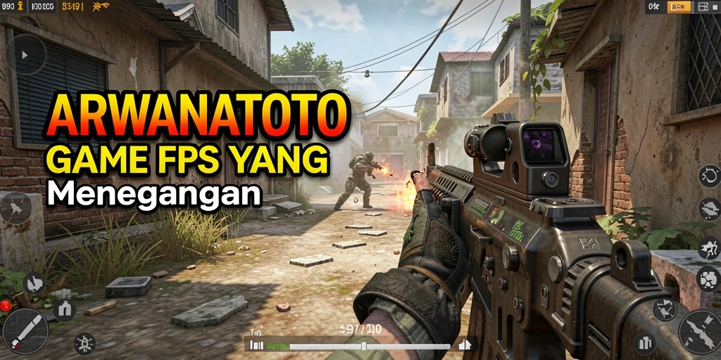 Tampilan aksi seru dalam gameplay ARWANATOTO yang menegangkan.