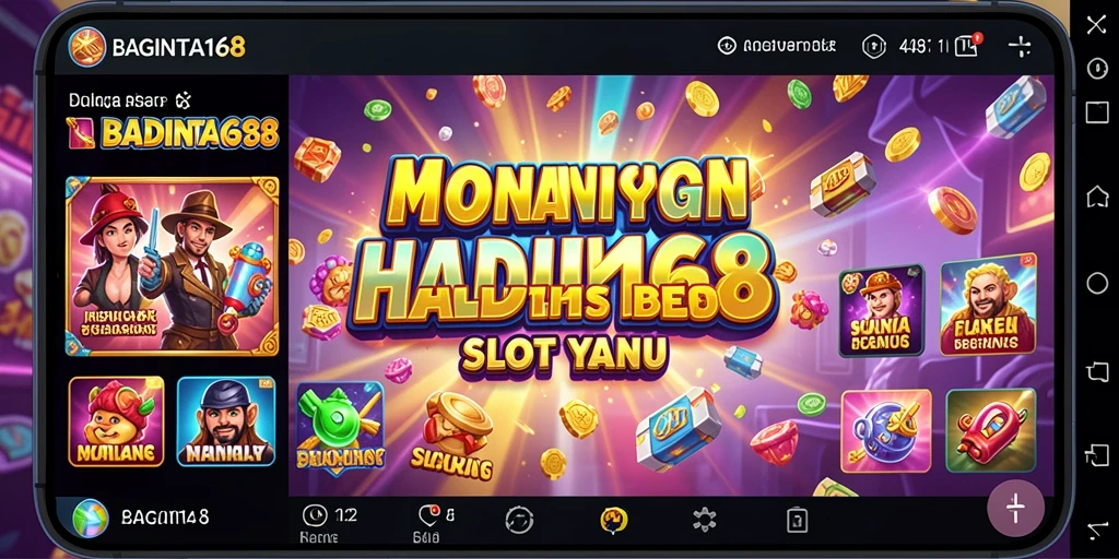 Tampilan menarik dari gameplay Slot BAGINTA168 dengan animasi yang memukau.