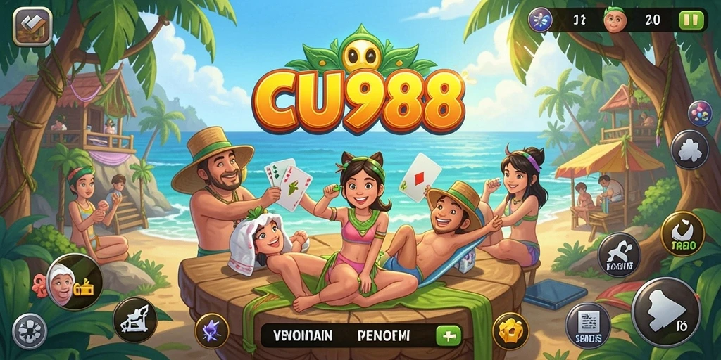 Screenshot CU888 menunjukkan gameplay asyik dengan grafis colorful dan tantangan menarik.