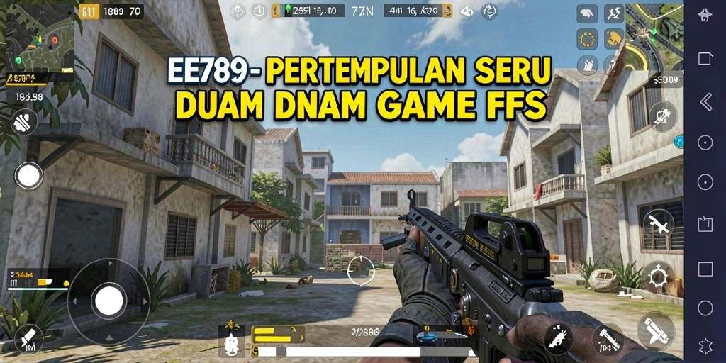 Gameplay seru EE789 di medan perang FPS.
