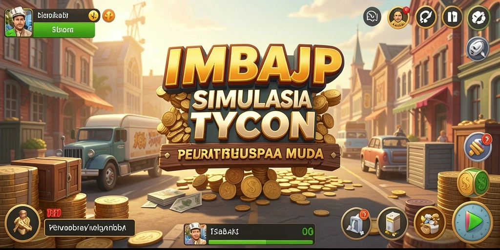 Tampilan gameplay IMBAJP yang menarik dan strategis.