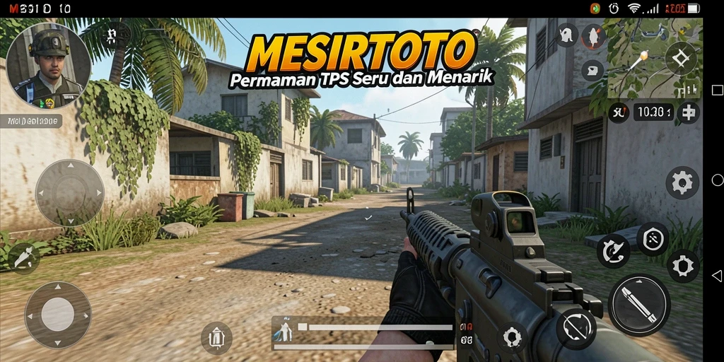 Tampilan gameplay seru dalam MESIRTOTO dengan grafis memukau.