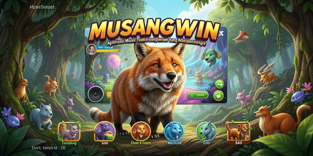 Tampilan gameplay MUSANGWIN yang seru dan interaktif.