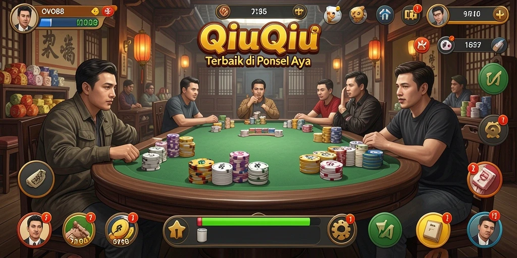 Tampilan gameplay OVO88 yang seru dan interaktif.
