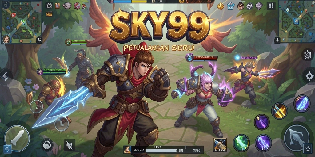 Tampilan gameplay <strong>SKY99</strong> yang mendebarkan dan penuh petualangan.