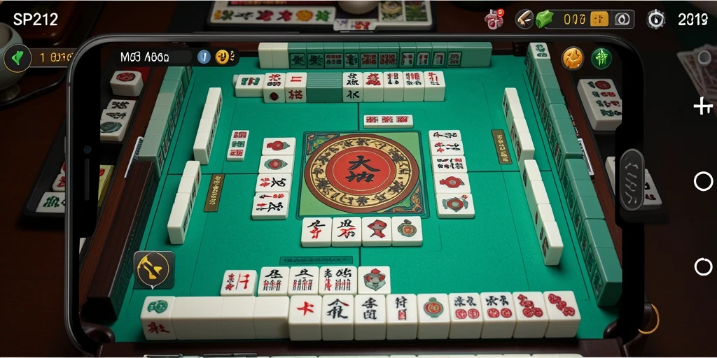 Tampilan gameplay SP212 yang menarik dan menantang di dunia Mahjong.