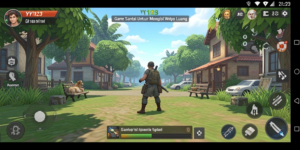 Screenshot gameplay YY123 yang menggambarkan keseruan permainan Casual.